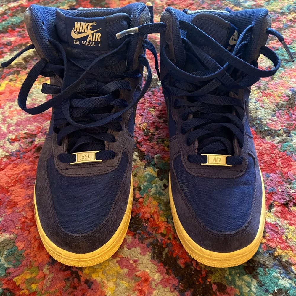 Blue Nike Air Force 1